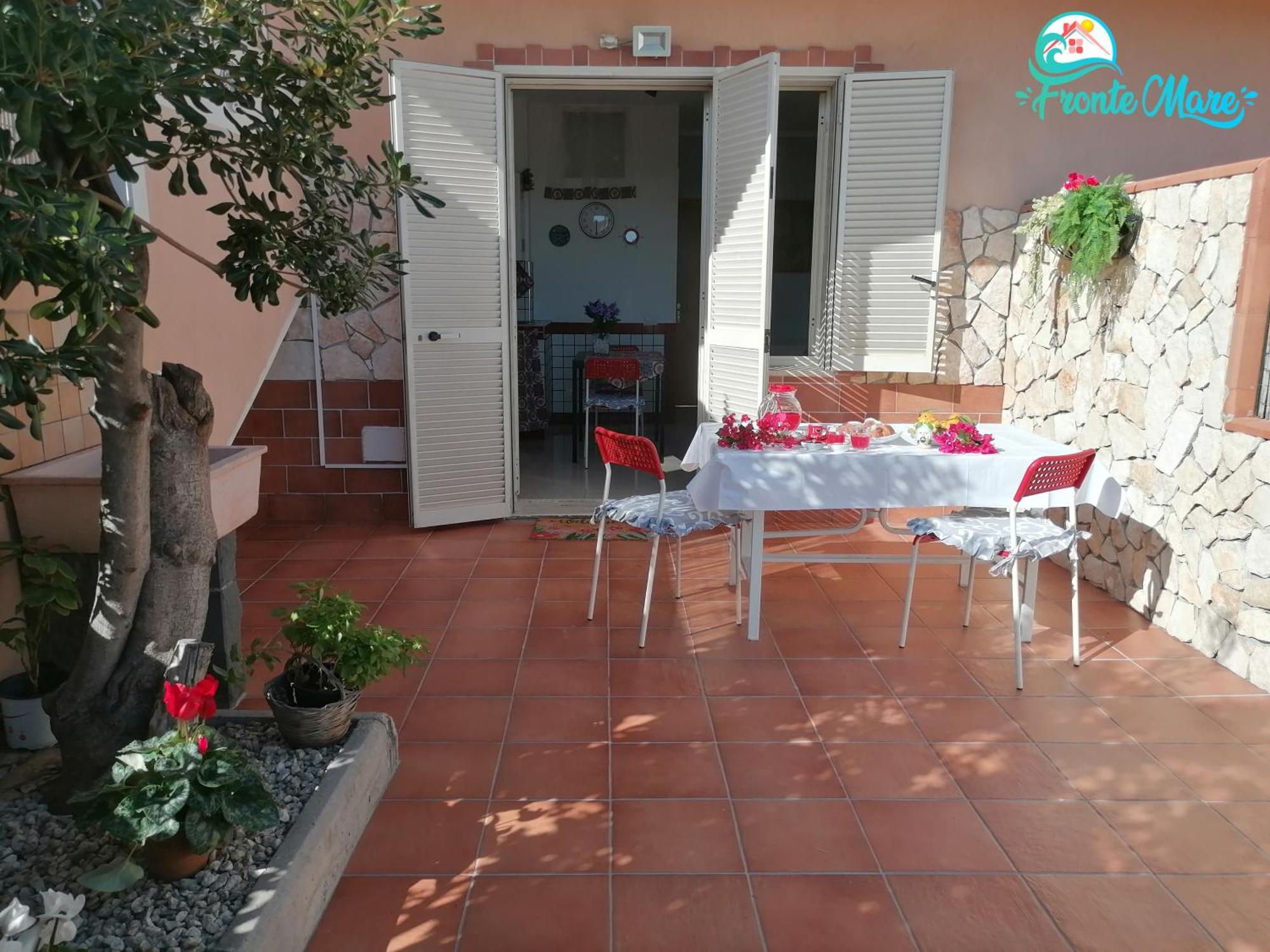 Casa Fronte Mare Villa Santa Teresa Di Riva Exteriör bild